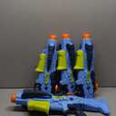 Water Guns for Adults Kids 6-12+, Super Water Blaster Soaker Pistol Guns 4 Pack, 4 Jet Modes Powerful Pump Crossbows Gun, 32FT Long Range Water Guns for Family Summer Party Activities Beach Pool Yard