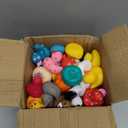 LINICE 30 Pcs Rubber Ducks, Random Assortment Ducks Bulk, Mini Rubber Duckies for Toddler Baby Bath Toys, Kids Bath Pool Toys Birthday Gifts Party Favors