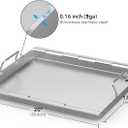 Stanbroil Full Size Griddle Insert for Weber Spirit 200 Series Gas Grill, Stainless Steel Flat Top Griddle for Weber Spirit I & II S-210 E-210 E-215 E-220