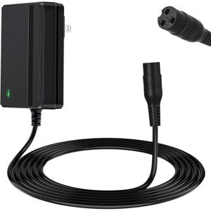 24V Charger for Electric Scooter Razor MX350 E100 E125 E150 E175 E200 E200S E300 E300S MX400 Dirt Rocket Dirt Bike Dirt Quad Motorcycle Pocket Mod Sports Mod 3-Prong Power Supply 24V Battery Charger