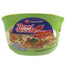 Nongshim Ramen Noodles, Gourmet Instant Ramen bowl, Premium Microwavable Noodle Soup, Hot & Spicy, 3.03 Ounce (Pack of 12) (EXP 02/05/27)