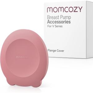 Momcozy Flange Cover Only for Momcozy V1 Pro/V2 Pro. Dust-Proof Flange Cover Original V1 Pro/V2 Pro Breast Pump Replacement Accessories, 1 Pack (Transparent)