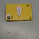 Gozelux Vintage LED Edison Bulbs, 6W, Equivalent 60W, Dimmable, High Brightness Warm White 2700K, ST58 Antique LED Filament Bulbs with 90+ CRI, E26 Standard Base Light Bulbs, Clear Glass, Pack of 4