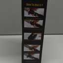 Round Hair Blow Dryer Brush - 1.2 Inch Ceramic Barrel Hair Dryer Brush for Short/Middle Hair, One Step Hair Drying, Volumizing, Straightening and Styling(Yellow-Black, 1.2 Inch)