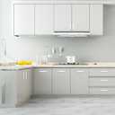 Cabinet Pulls Brushed Nickel Cabinet Handles Square Drawer Pulls, 2 Pack 13-4/5 Inch Stainless Steel Kitchen Door Cupboard Cabinet Handles, Cabinet Hardware Drawer Handles, 352mm Hole Centers