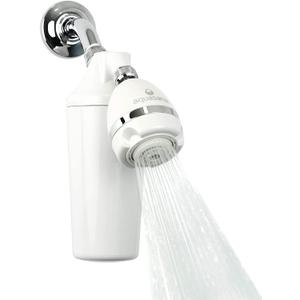 Aquasana Shower Filter for Hair & Skin | Reduces 90% of Chlorine | Shower Head with 3 Settings | Dermatologist-Recommended | WaterSense Certified | AQ-4100-E