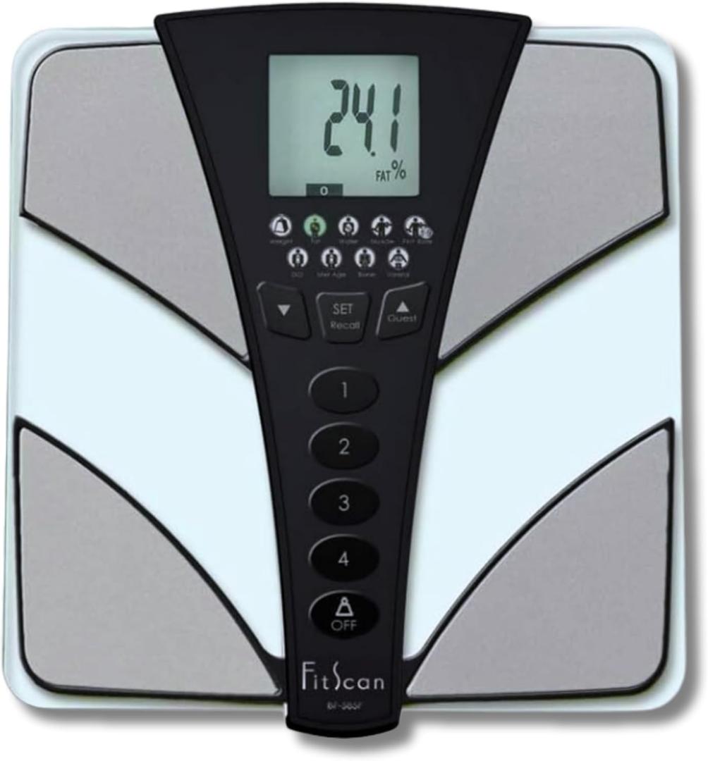 TANITA BC-585F FitScan - Japan Technology Multi-Frequency Body Composition Monitor - Smart Digital InBody Scale with Fat, Muscle Mass, BMI, Caloric Intake, Metabolism, and Visceral Fat Tracker