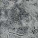 AROGAN 2x6 Feet Soft Runner Rugs for Bedroom Plush Fluffy Rug, Shag Furry Area Rug Carpet Non Shedding for Nursery Children Kids Girls Room Home Hallways Decorative, Grey and White