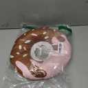 Cat Cone Collar Soft, Adjustable Cat Recovery Collar Kitten Cones to Stop Licking, Cute Donut Neck Donut Pillow After Surgery, Healing Elizabethan Collar for Kittens(Chocolate, Large)