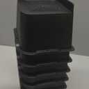 Bed Risers 4 Inch Heavy Duty, Furniture Risers for Bed Desk Table Sofa CouchOversized Bed Lifts Risers, Support up to 5000 Lbs(8 Pack Black)