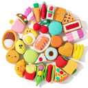 Mr. Pen- Mini Food Pencil Erasers Toy Set, 30 pcs, 3D Mini Puzzle Erasers Toys for Kids Reward, Party Favors, Non-Toxic & Safe for Children, No Smudge