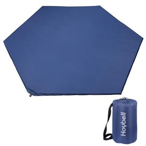 Playpen Mat, Compatible with POP 'N GO Baby Playpen, 59 inch Hexagon Play Pen Mat, Portable Playard Playmat Indoor and Outdoor, Self Inflatable, Comfortable with Carry Case