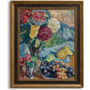 Retro Canvas Frame for 16x20 Handmade Landscape Painting,Bronze Gold