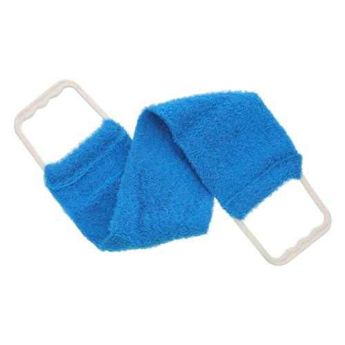 Mipcase Exfoliating Bath Towel Back Scrubber Shower Men Back Scrubber Loofah Towel for Men Massage Strap Random Color Pack Of 2