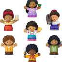 Fisher-Price Little People Toddler Toy Disney Encanto Figure Set, 7 Characters for Preschool Pretend Play Kids Ages 18+ Months (Small)
