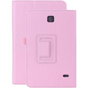 Slim Folding Folio Stand Case for Samsung Galaxy Tab S2 8.0 inch 2015 (SM-T710 T715 T713 T719), Lightweight Magnetic Closure PU Leather Flip Shockproof Auto Wake/Sleep Smart Cover Pink