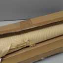 ECOOPTS Roller Shades 5'W x 6'L Patio Sun Shade Outdoor Roller Blinds Roll Up Blinds for Patio Porch Backyard Gazebo Deck Balcony (Beige)