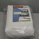 Large Waterproof Tarp - Heavy Duty 20 Mil Thick Poly Tarpaulin Ideal for Canopy Tents, Boats, RV or Pool Covers - Multipurpose Protective Tarps with Grommets for Indoor and Outdoor Use | 16' x 20'