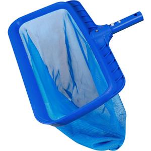 EcoNour Pool Skimmer Net, Pool nets for Cleaning Leaves with deep rake net, Heavy Duty Swimming Pool Leaf Rake Cleaning Tool with Fine Mesh Frame Fits Standard Poles