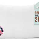 Pillowflex Premium Polyester Throw Pillow Insert - 21x27 - Ultra Soft Large Rectangle Throw Pillow, Couch Sham, Lumbar, Back, Sofa - Machine Washable - Decorative Accent Form - 2 Soft Pillow