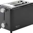 Betty Crocker 2-Slice Cool Wall Toaster, Black, BC-2605CB
