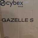 Cybex Gazelle S All-in-One Toddler and Baby Stroller with Over 20 Modular Configurations, Ergonomic Near-Flat Recline, Shopper Basket, and Compact Fold, Moon Black, Black Frame