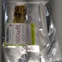 Wowfit 50 CT 10x14 inches Clear Bottom Gusset Cellophane Gift Bags with 6" Gold Twist Ties, Cello Packaging for Party Favors, Bridal Showers, and Wedding Gift Wrapping