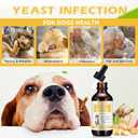 2 x Yeast Infection Treatment for Dogs, Xsvseie Dog Ear Infection Treatment Natural Yeast Treatment Drops for Dogs,Dog Herbal Supplement Soothing Irritation & Itching Discomfort for All Breeds & Size