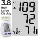Ovutek Blood Pressure Monitors for Home Use: Large BP Cuff with 240 Memories for 2 Users, Upper Arm Blood Pressure Machine, Accurate BP Monitor with Batteries Type-C Cable