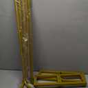 7.2Ft Metal Arch Backdrop Stand - Gold Square Stand for Wedding Ceremony, Party, Baby Shower, Birthday, Graduations Decoration - Easy to Assemble