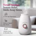 Colorfarm Facial Steamer Nano Ionic: Large 3-in-1 Face Steamer Deep Cleaning Unclogs Pores - Humidifier Towel Steamer Hot Mist Home Sauna Spa for Women Men Sinuses Moisturizing (5 Piece set)