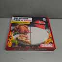 Half-Moon Ceramic Heat Deflector Plates for Kamado Joe Classic I, II, III - 15 Inch Pizza Stone - Kamado Joe Accessories and Replacement Parts by Smoker Chef - 2 Pack