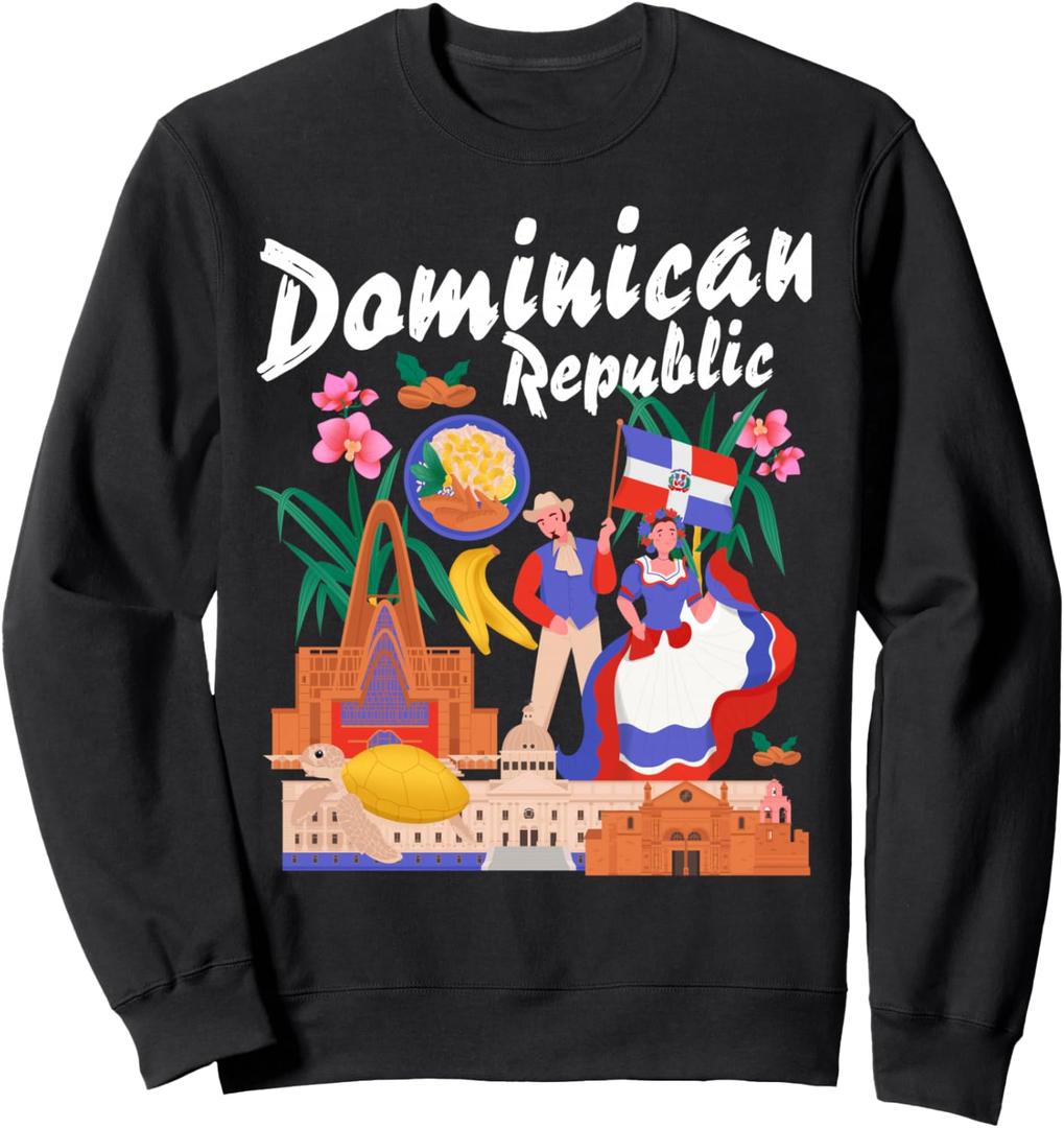 Dominican Republic Fancy Dress Ideas For Kids Dominican Sweatshirt Size: 2XL
