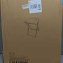 Garden 4 you Folding TV Tray Table TV Dinner Table with Sturdy MDF Top,Eating Trays for Living Room with No Assembly Required 15 x 18.9 x 26 in(Sea Blue,1PC)