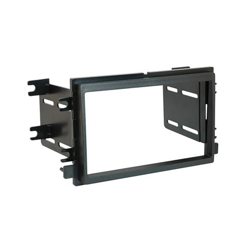 Scosche FD1426B Double DIN Radio Install Dash Kit Compatible with Select 2004-09 Ford, Lincoln and Mercury Vehicles - Aftermarket Car Stereo Installation Kit - See Fit Guide in Images for Vehicles