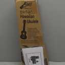 Everjoys Soprano Ukulele Beginner Pack-21 Inch w/Free Online Lesson Gig Bag Digital Tuner Pick All in One Kit (Rainbow String)