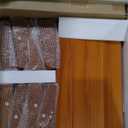 Rattan Nightstand Set of 2, Farmhouse End Table with Solid Wood Legs, Small Boho Mid Century Modern End Table with Storage for Bedroom, Living Room- Boho Style