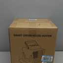 Kiroto 1500w Greenhouse Heater,with APP Remote Control, Portable Outdoor Winter Heater With Thermostat For Plants Vegetables Flowers,Smart Electric Safe Heater for Green house,Grow Tents,Garage