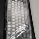 YUNZII B75 Mechanical Keyboard,75% Layout with Knob,Hot Swappable RGB Backlit Gasket Mounted, Creamy Typing, Double-Shot PBT Keycaps,Cherry Profile,for Win/Mac(Dark Grey, Milk V2 Linear Switch)