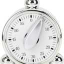 Baking Timer, Mechanical Timer Cooking Reminder Alarm Clock for Kitchen Hairdressing and Beauty Salon
