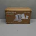 Tiny Land Teepee Tent for Kids  100% Cotton Play Tent with Padded Mat & Star Lights, Foldable with Carry Bag, Indoor Play Tent for Girls & Boys