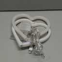 2-Pack Pink Heart Neon Sign, Neon Heart Lights Battery Operated or USB Powered For Valentines Day Decorations, LED Valentines Lights for Wedding Proposal Anniversary Mothers Day Girls Bedroom Decor