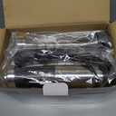 6-in-1 Immersion Blender, 1000W Hand Blender with 20 Speeds, Scratch-Resistant Stick Mixer with Whisk, Chopper, Beaker, Egg Beaters & Dough Hooks  Heavy Duty Hand Mixer, Black