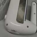 5-Speed Electric Hand Mixer, 800W Handheld Mixer with Turbo for Baking & Cooking, Kitchen Food Mixer with Storage Case & 5 Stainless Steel Attachments (2 Beaters, 2 Dough Hooks, 2 Whisks)-White