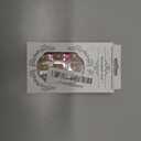 Ombre Press on Nails Short Square Fake Nails Gradient Nude Pink False Nails with Designs White French Tip Glossy Glue on Nails Full Cover Acrylic Stick on Nails for Women Girls Manicure 24 Pcs (Style-12)