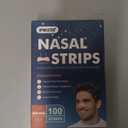 100Pcs Nasal Strips for Snoring, Extra Strength Nose Strips Breathing, Nose Tape for Sports and Sleep, Anti Snoring Strips Help Stop Snoring and Nasal Congestion Relief (Light Brown)