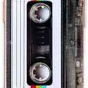 FAteam Case for iPhone 11 Pro Matte Finish Heavy Duty Soft Back Cover with Reinforced Corners TPU Soft Bumper Retro Cassette Tape Case Compatible with iPhone 11 Pro