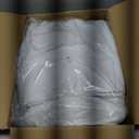 Obstal 6 Pack Stretch Spandex Table Covers for 6 Foot Tables - 6 FT Universal Rectangular Fitted Tablecloth Protector for Wedding, Banquet, Party (White, 72 Length x 30 Width x 30 Height Inches)