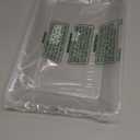 Bluesky Trading Clear Plastic Rectangular Serving Tray - Pack Of 5 - Elegant Design, Perfect For Weddings, Birthday Parties, Hosting, Entertaining, Special Events, Everyday Use, & More
