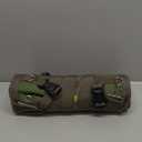 Tool Bag Roll Up, UUP Heavy Duty Portable Soft Tool Storage, Foldable Empty Rollup Organizer with Small Pockets, Official Rollable Toolbag, Valentines Day Gifts for Him Dad Men Mechanic Welding, Green